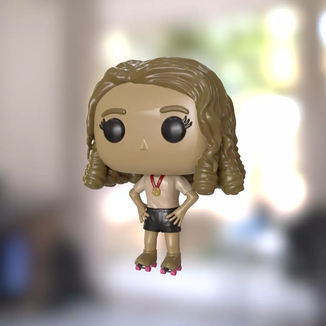 Funko Patinadora 3D print model_0