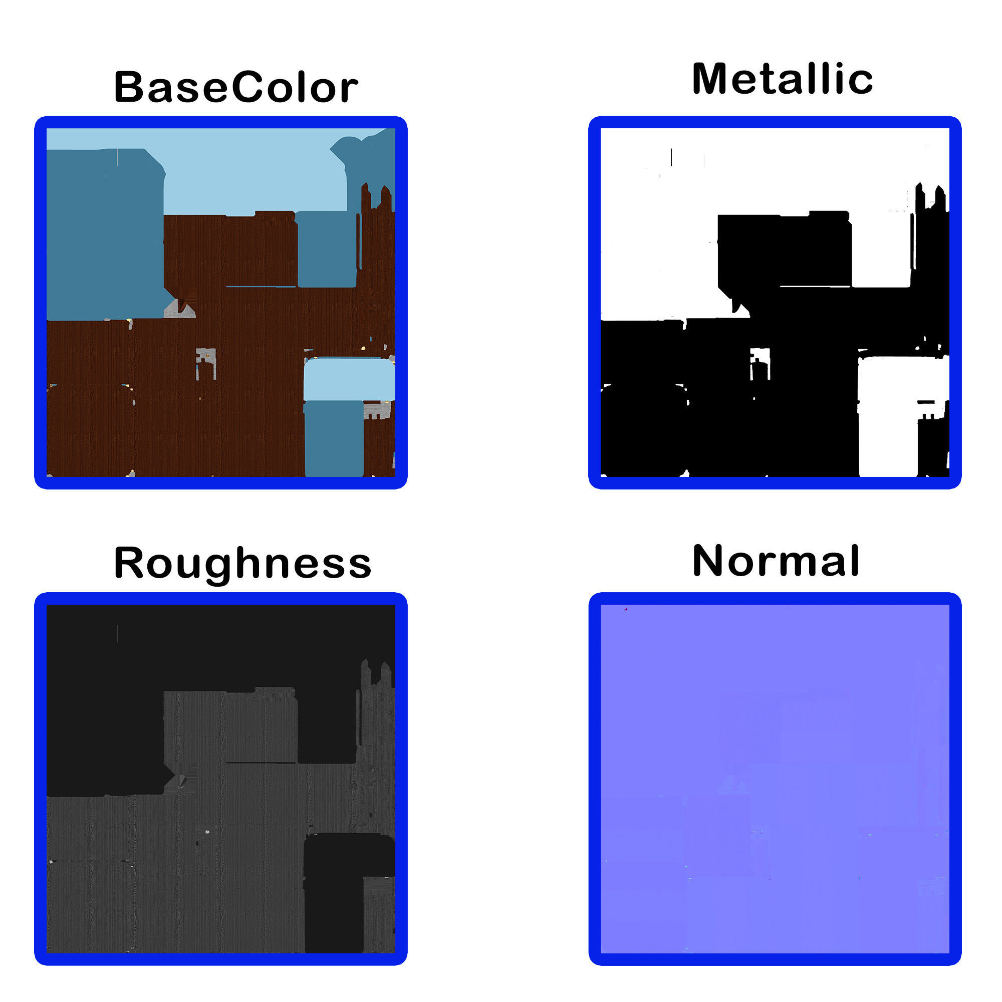 Display Cabinets Retro 3D model_8