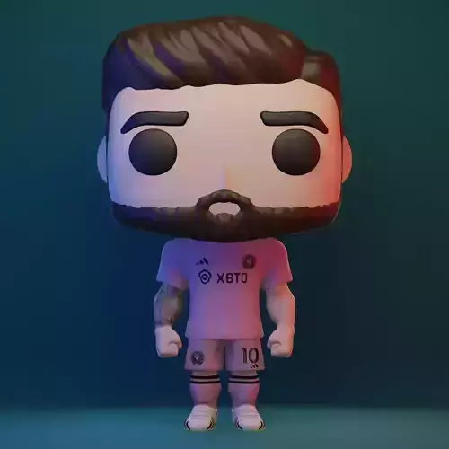 Funko Messi Sculpture