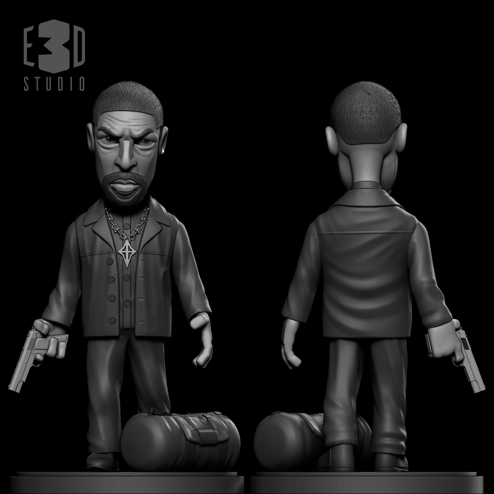 ALONZO - TRAINING DAY 3D print model_1