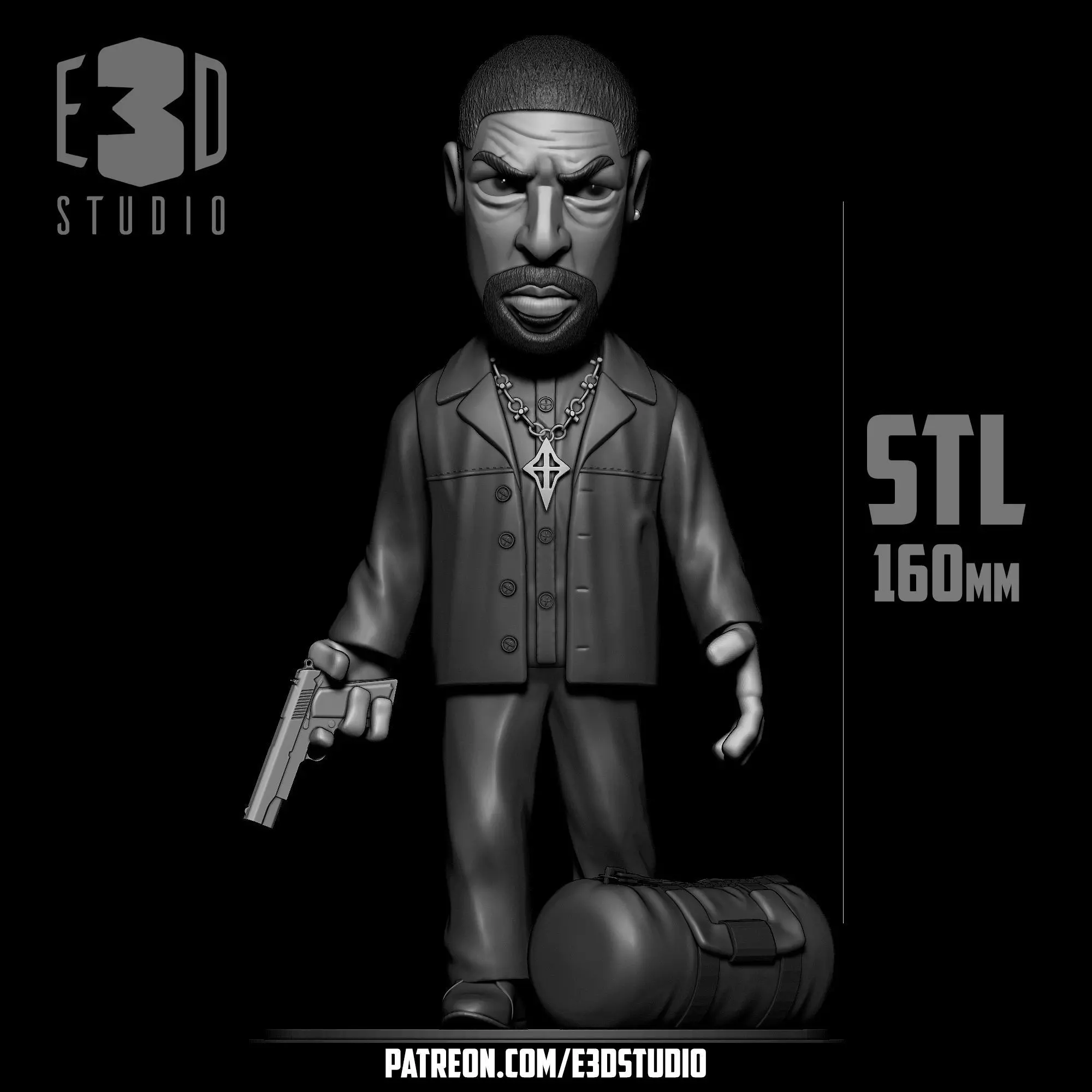 ALONZO - TRAINING DAY 3D print model_0