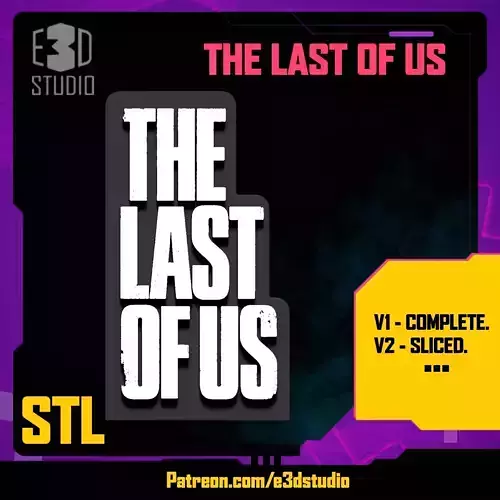 THE LAST OF US LOGO 3D print model