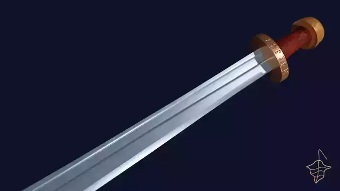 Grossmesser sword with Spatha handle