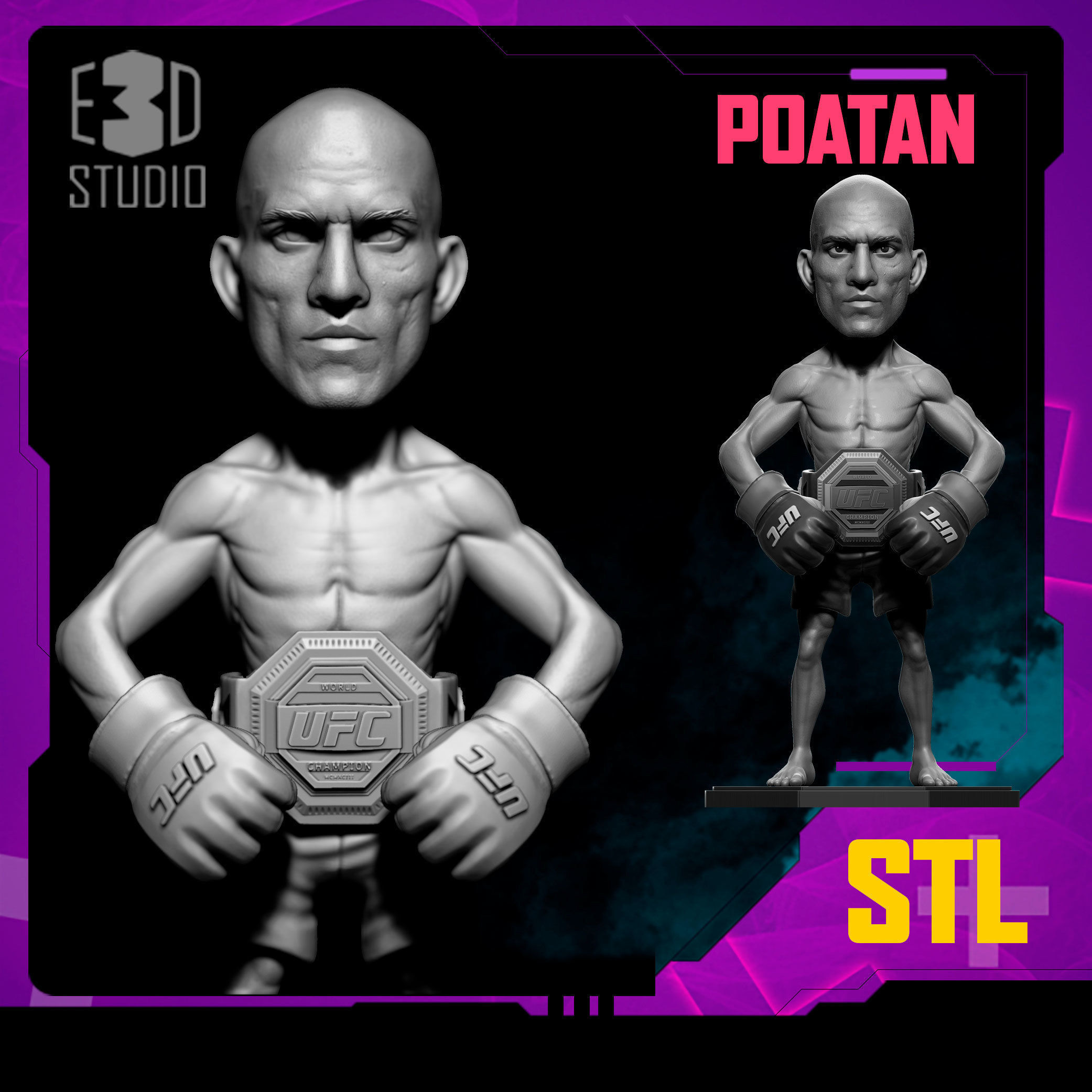 ALEX PEREIRA POATAN 3D print model_1