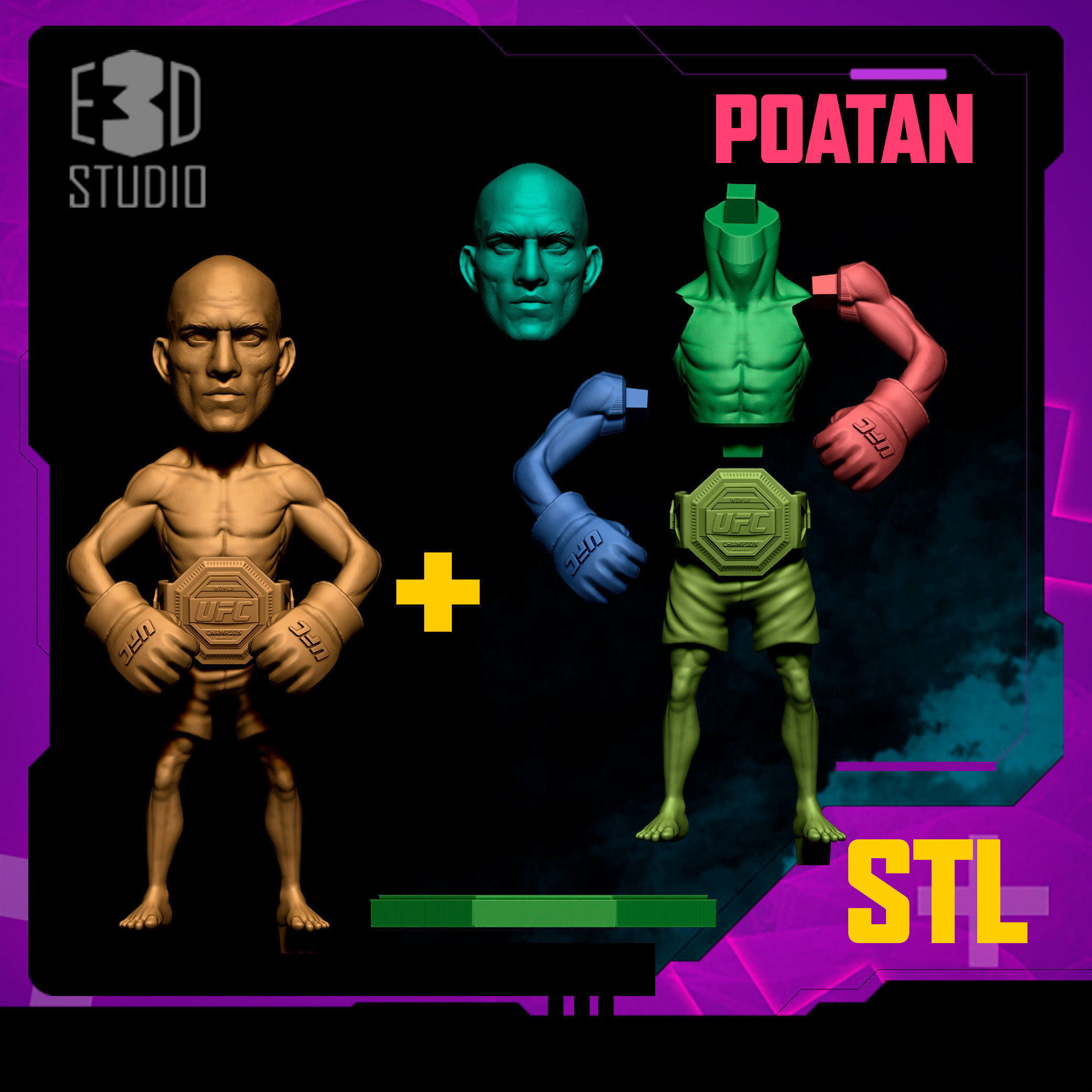 ALEX PEREIRA POATAN 3D print model_2