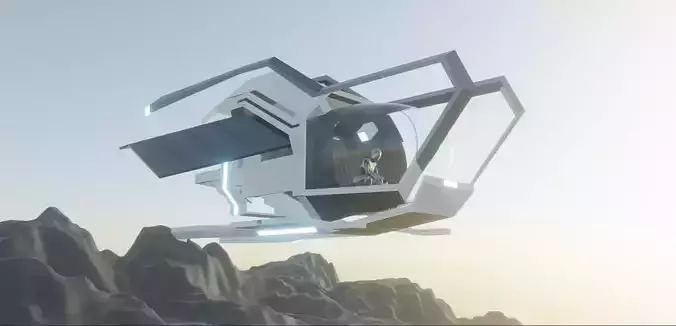 Sci-Fi Hover Craft