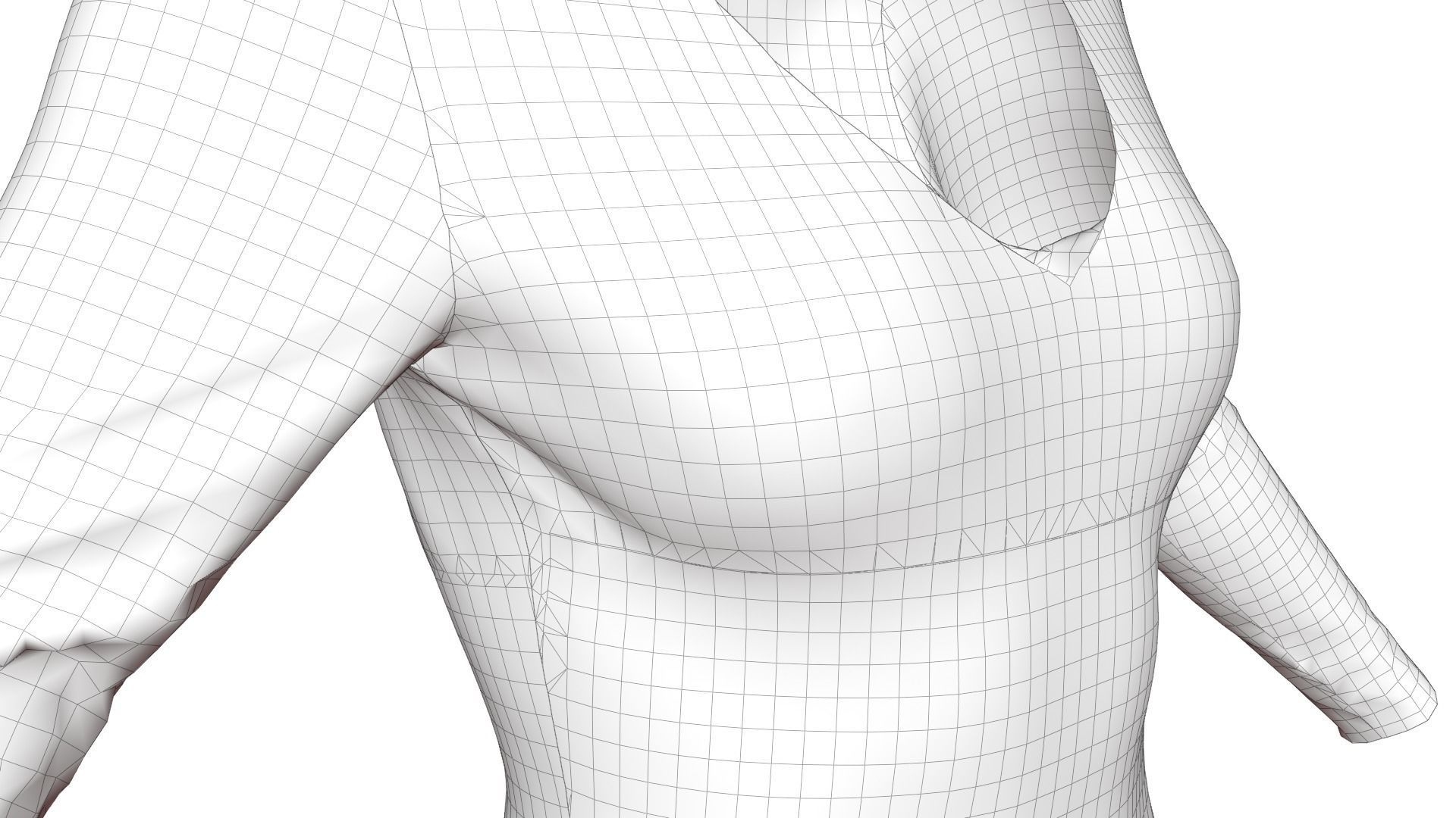 Party Dress 3D model_26