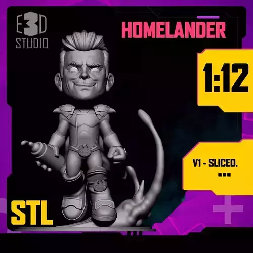 THE BOYS - HOMELANDER 3D print model