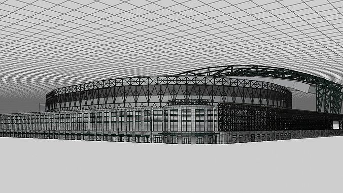 Seattle mariners T MOBILE PARK baseball stadium 3D model 7