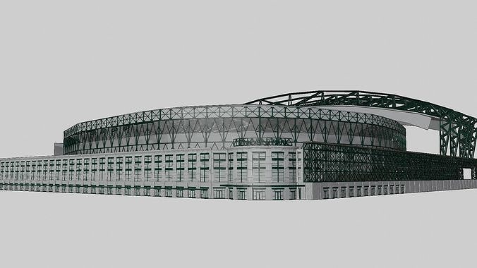 Seattle mariners T MOBILE PARK baseball stadium 3D model 4