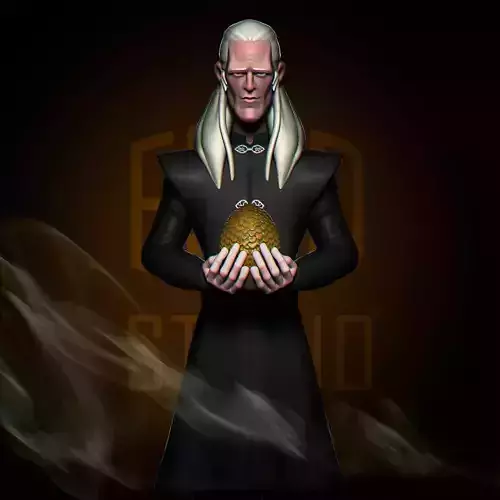 DAEMON TARGARYEN - HOUSE OF THE DRAGON 3D print model