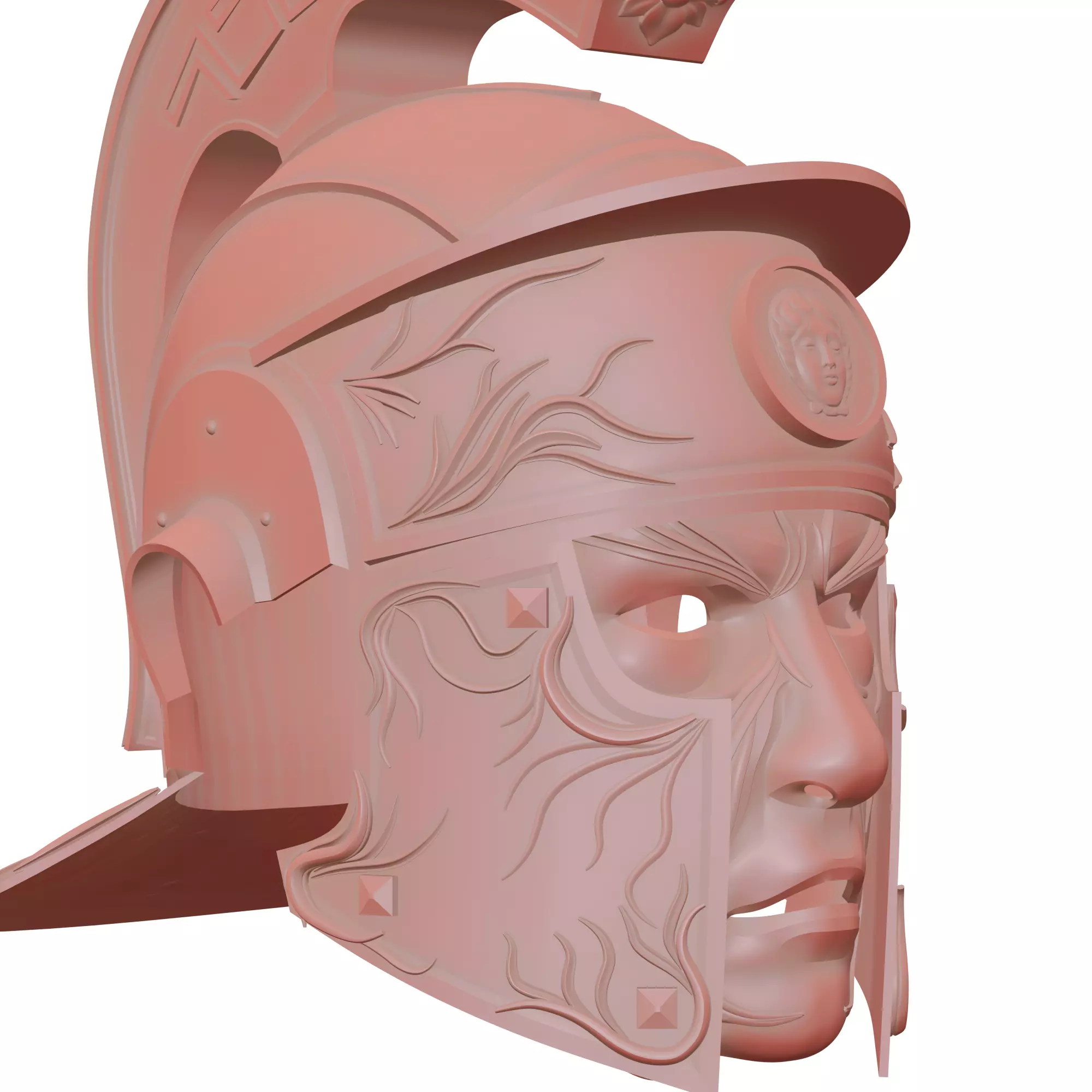 Roman Centurion Helmet 3D print model_0