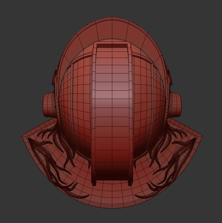 Roman Centurion Helmet 3D print model_7