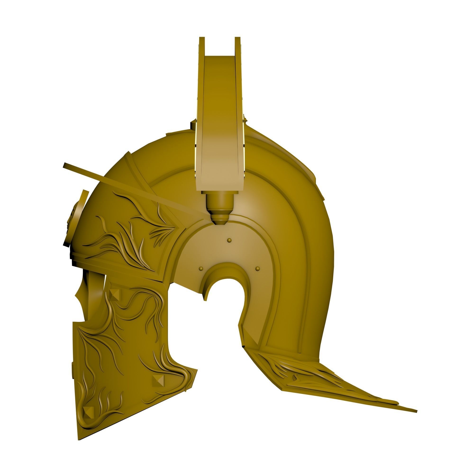 Roman Legion Helmet 3D print model_5