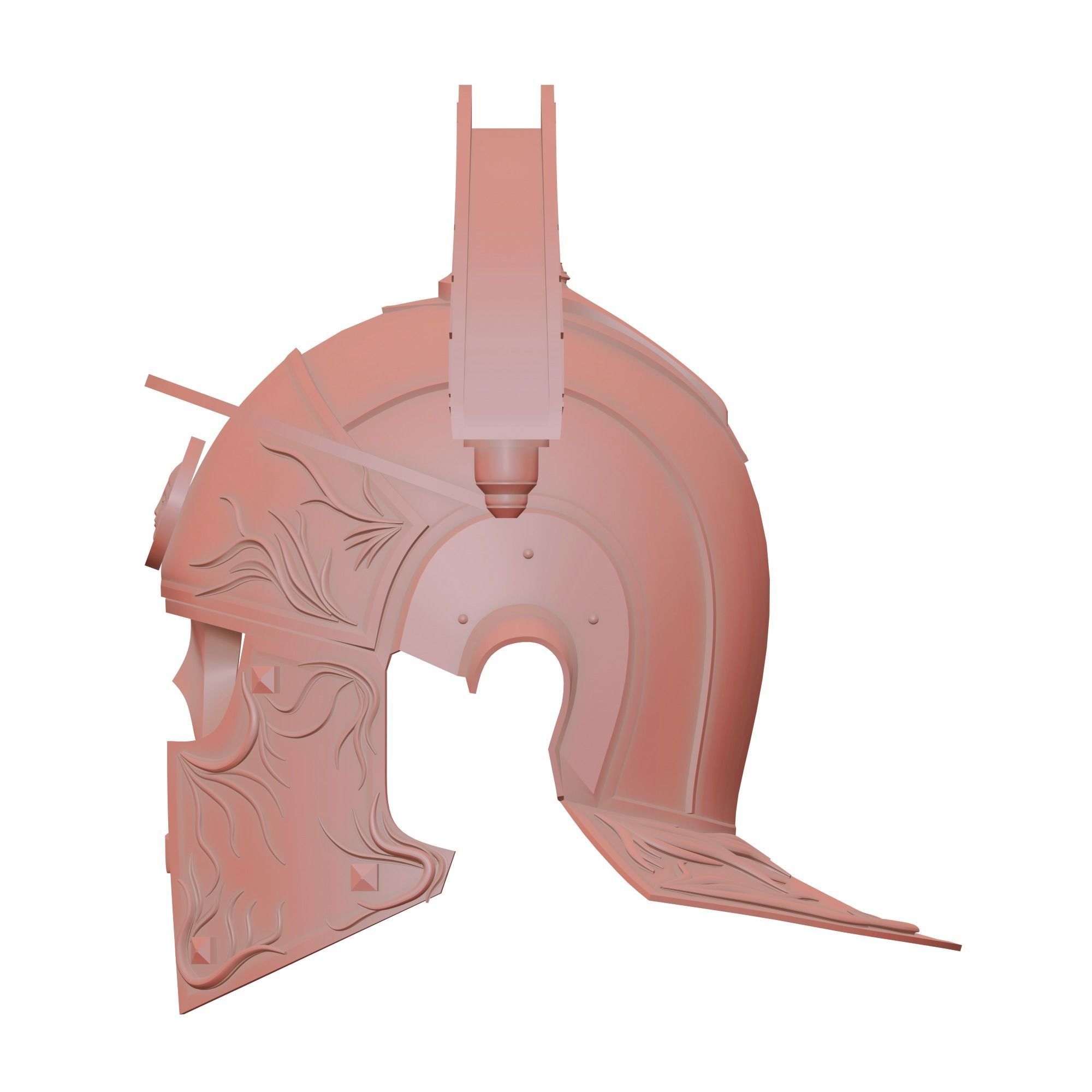 Roman Legion Helmet 3D print model_1