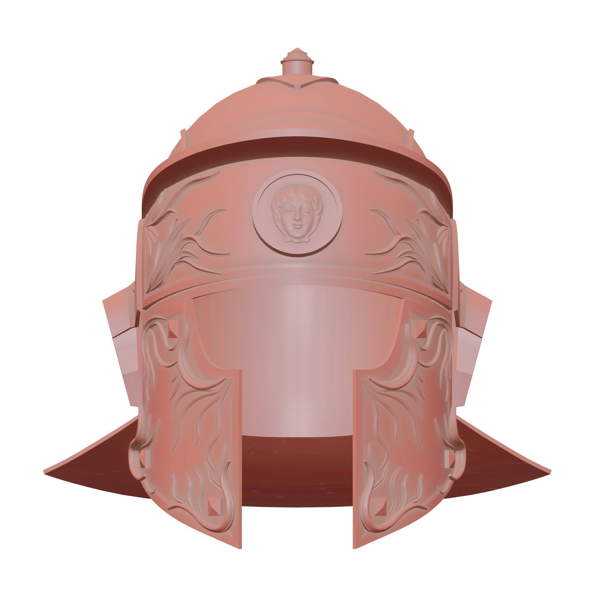 Roman Praetorian Helmet 3D print model_11