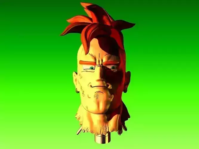 ANDROIDE16 HEAD DRAGON BALL Z GOHAN