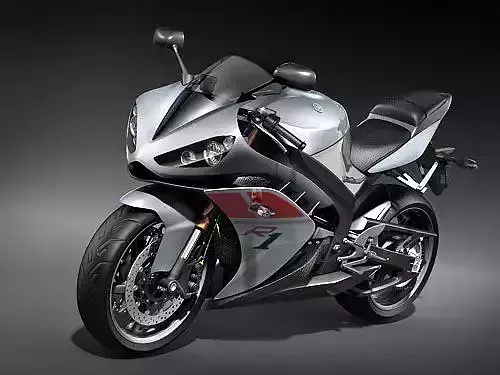 Yamaha YZF R1 2008 3D model