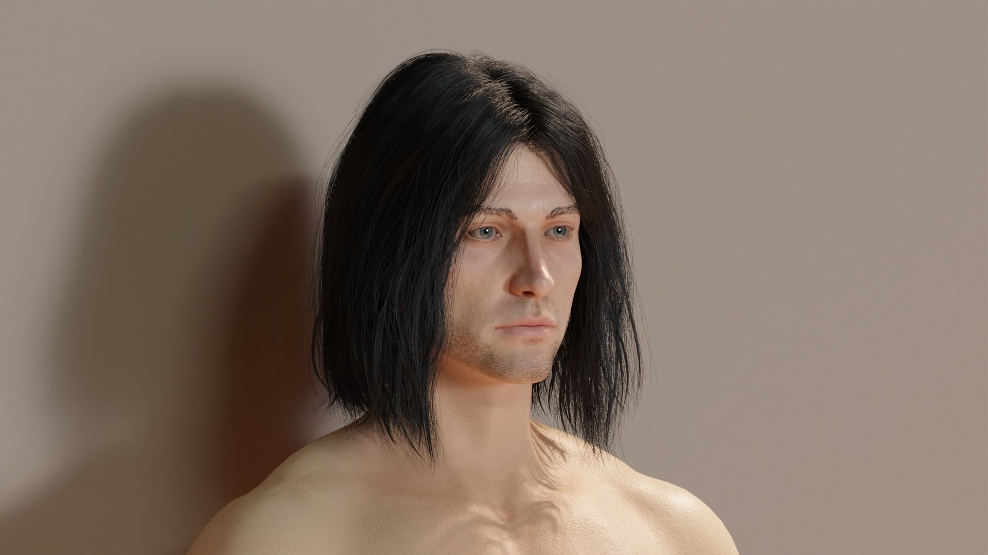 Thorgal - V3 rigged - Photorealistic 4k Character Low-poly 3D model_3