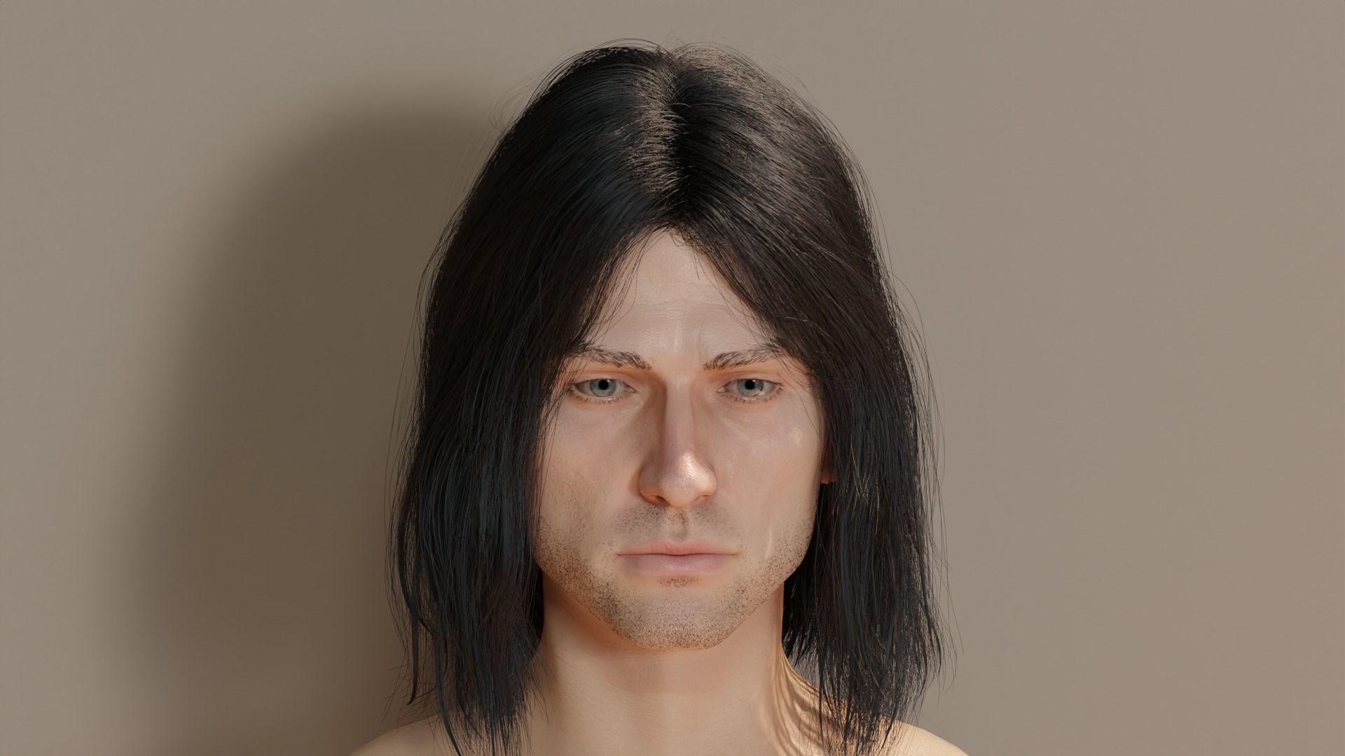 Thorgal - V3 rigged - Photorealistic 4k Character Low-poly 3D model_13