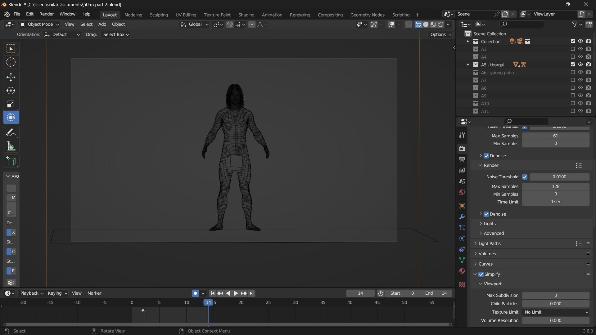 Thorgal - V3 rigged - Photorealistic 4k Character Low-poly 3D model_15