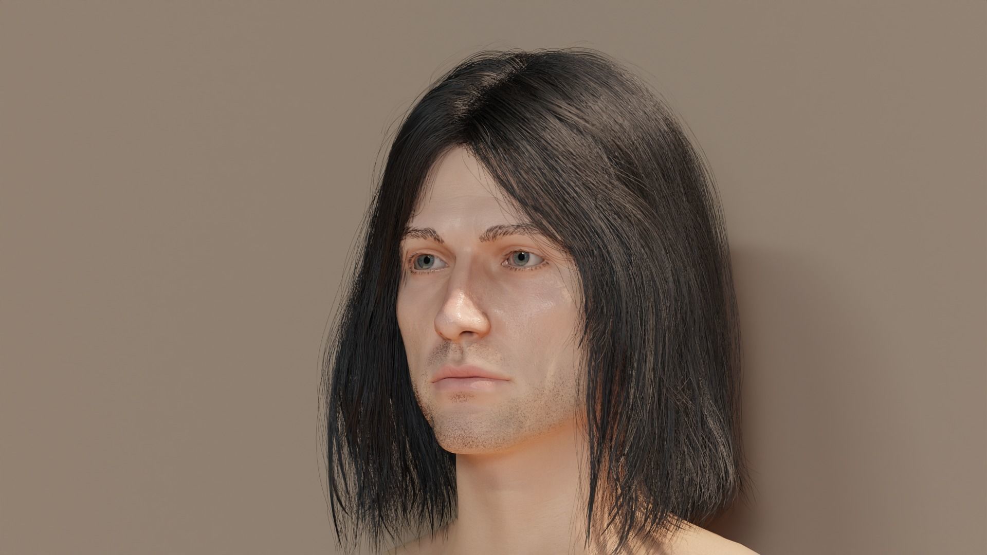 Thorgal - V3 rigged - Photorealistic 4k Character Low-poly 3D model_8