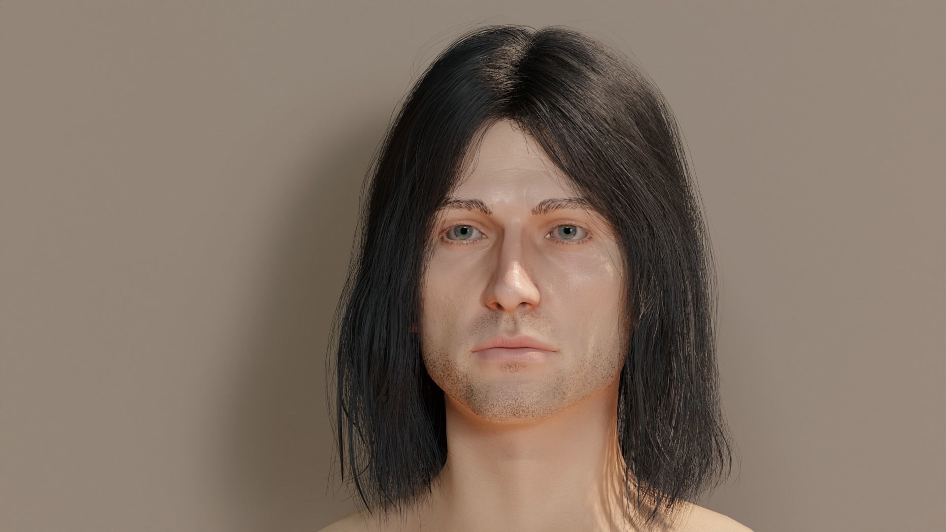 Thorgal - V3 rigged - Photorealistic 4k Character Low-poly 3D model_10