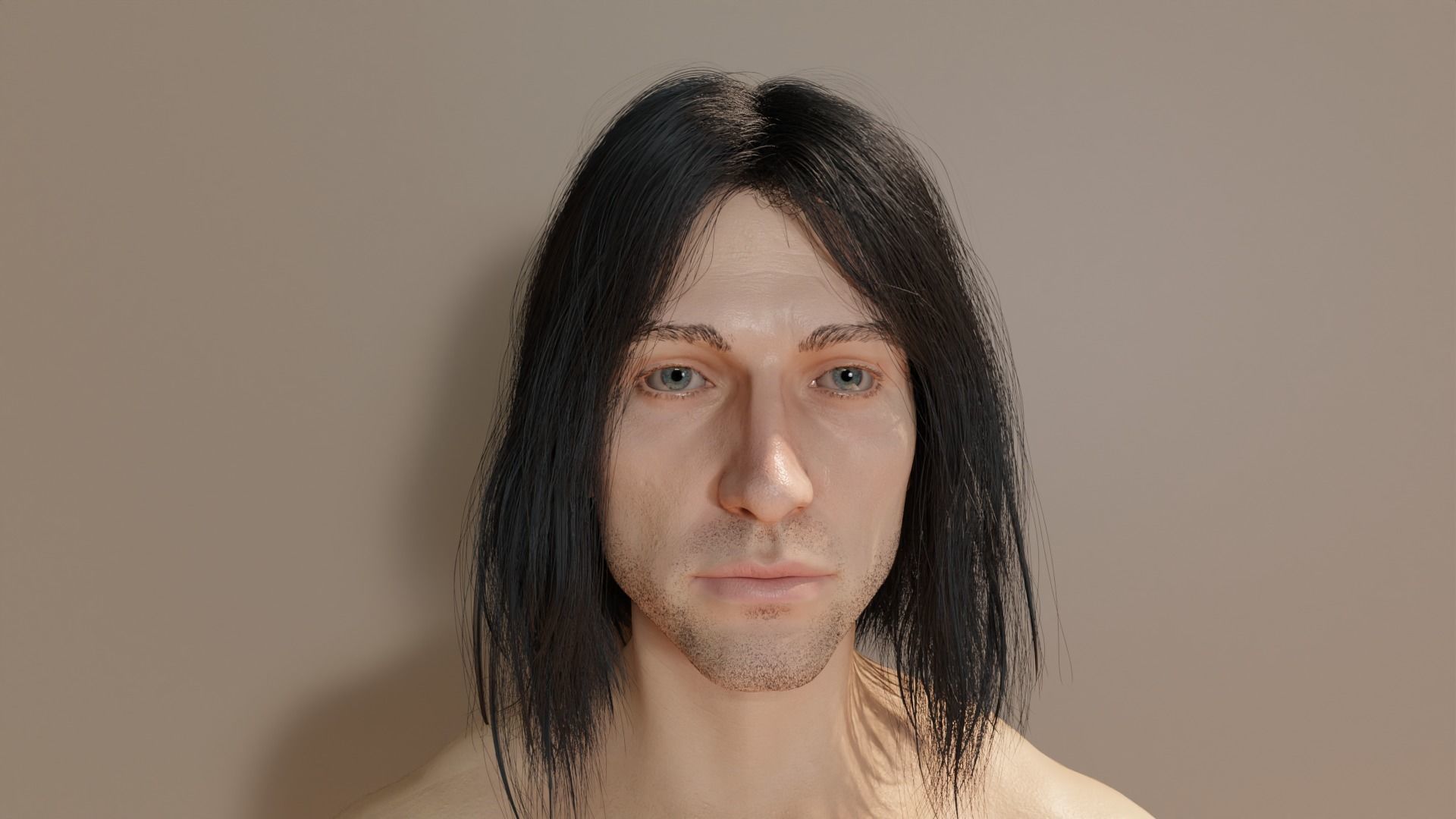 Thorgal - V3 rigged - Photorealistic 4k Character Low-poly 3D model_1