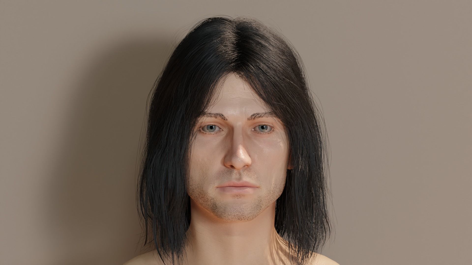 Thorgal - V3 rigged - Photorealistic 4k Character Low-poly 3D model_2