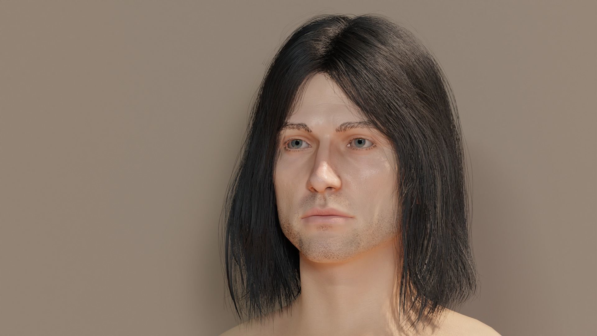 Thorgal - V3 rigged - Photorealistic 4k Character Low-poly 3D model_9