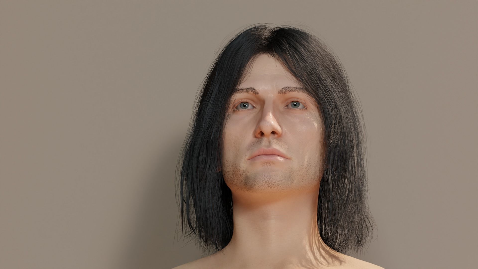 Thorgal - V3 rigged - Photorealistic 4k Character Low-poly 3D model_11