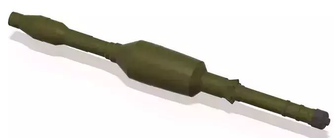 Yasin 105mm tandem rocket for pg7vr