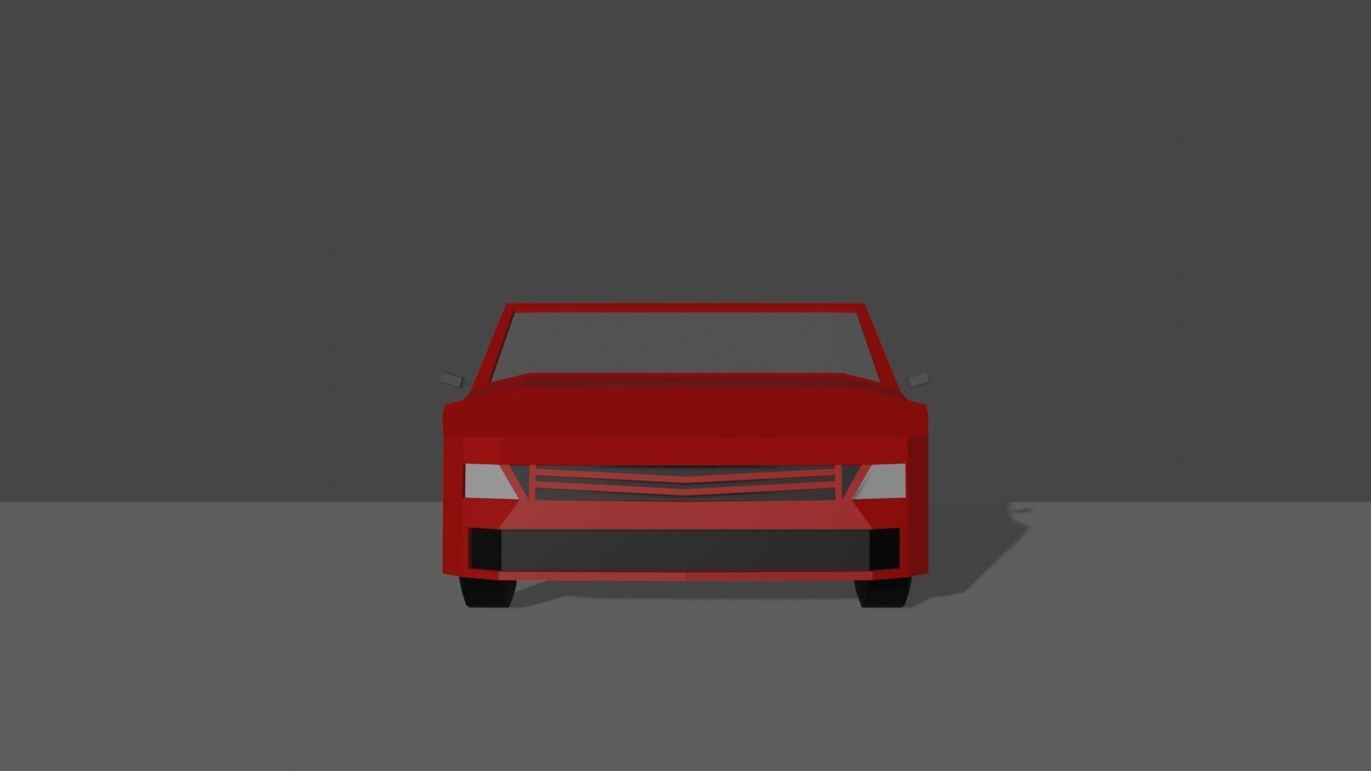 Low Poly Sports Car Free low-poly 3D model_2