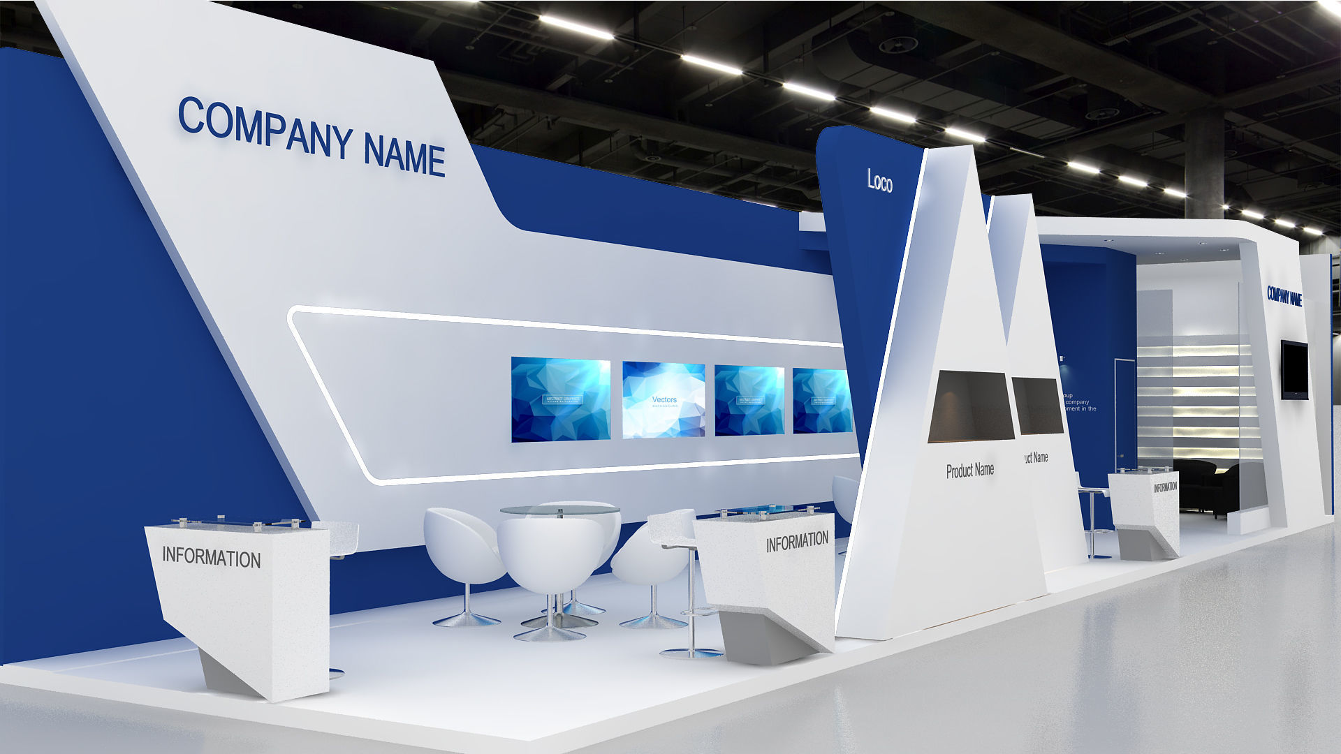 exhibition 3d 3D model_8