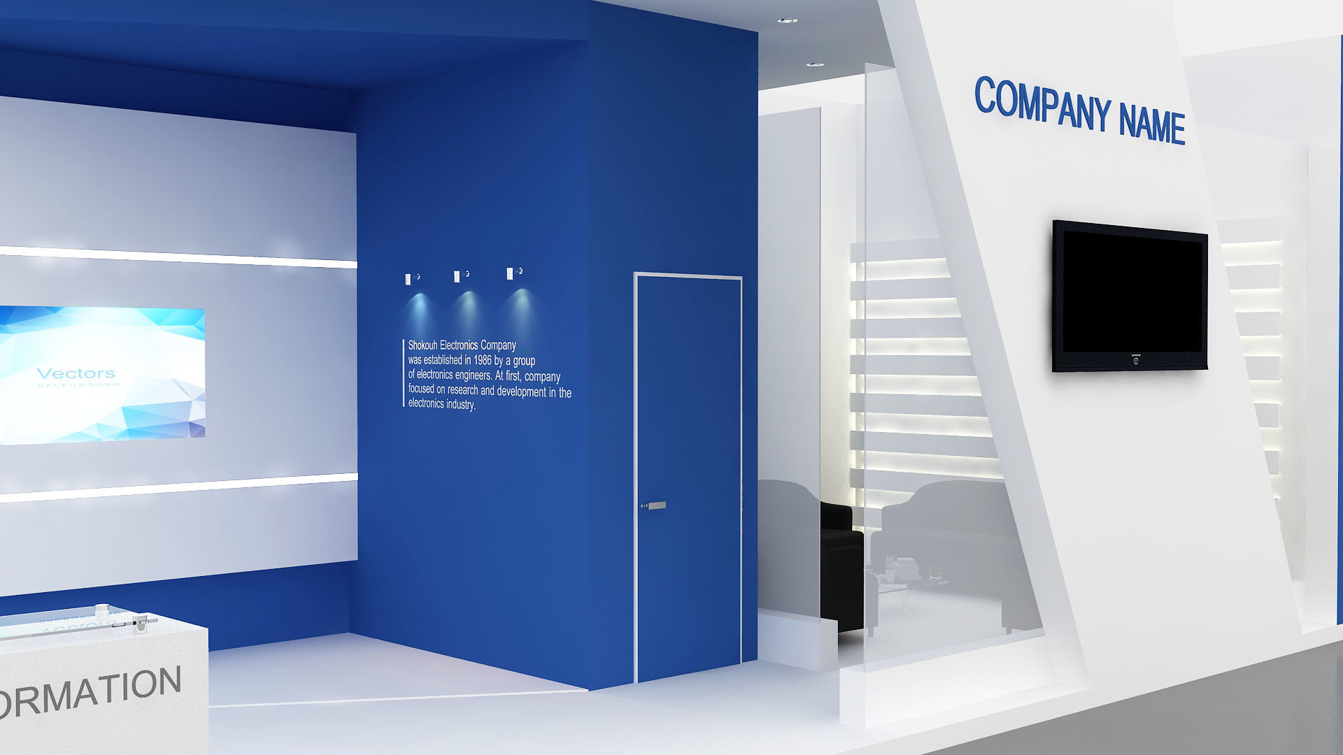 exhibition 3d 3D model_10