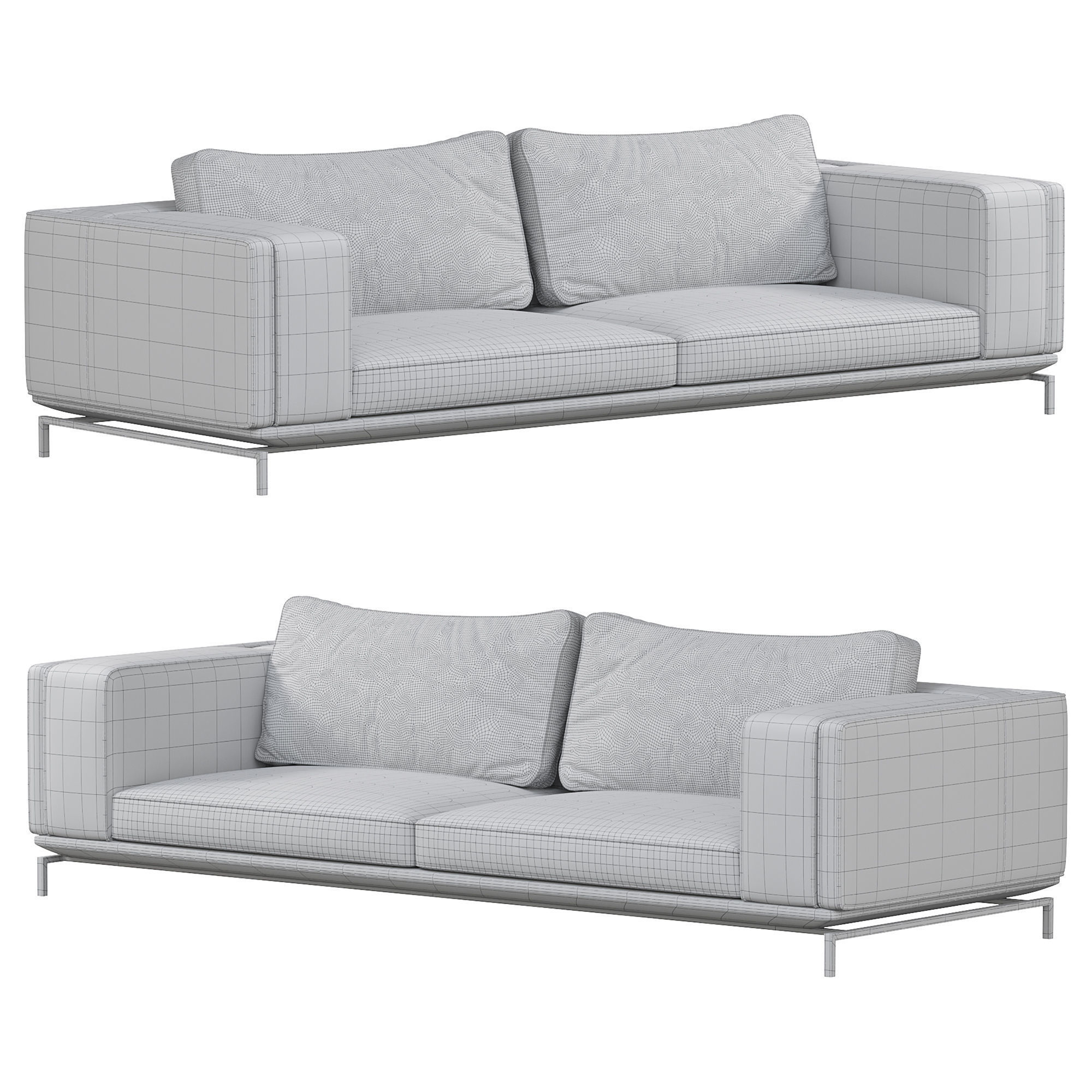 Denzel Sofa By Visionnaire   3D model_2
