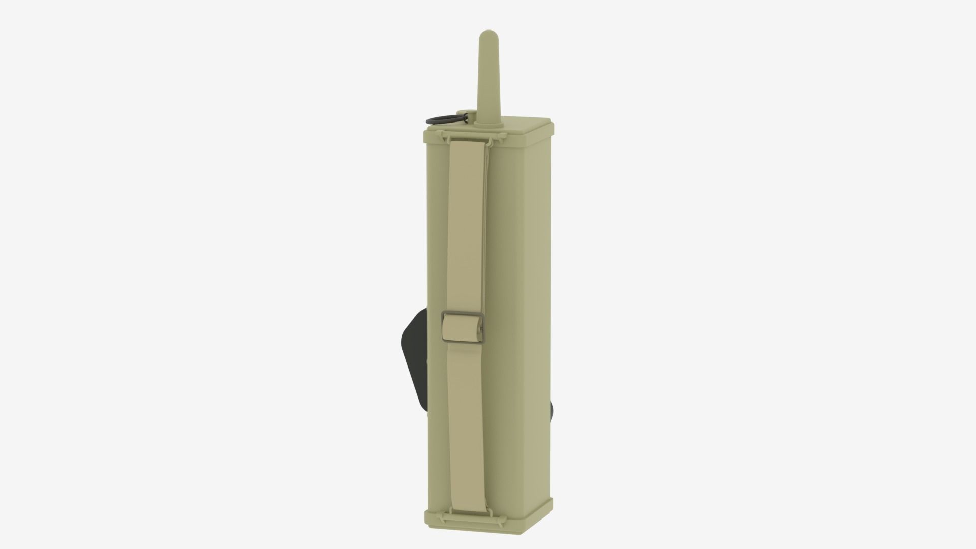 WWII Handheld Radio SCR-536 Radio Transceiver 3D model_9