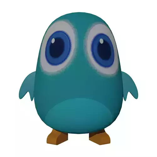 3d lowpoly cartoon for game