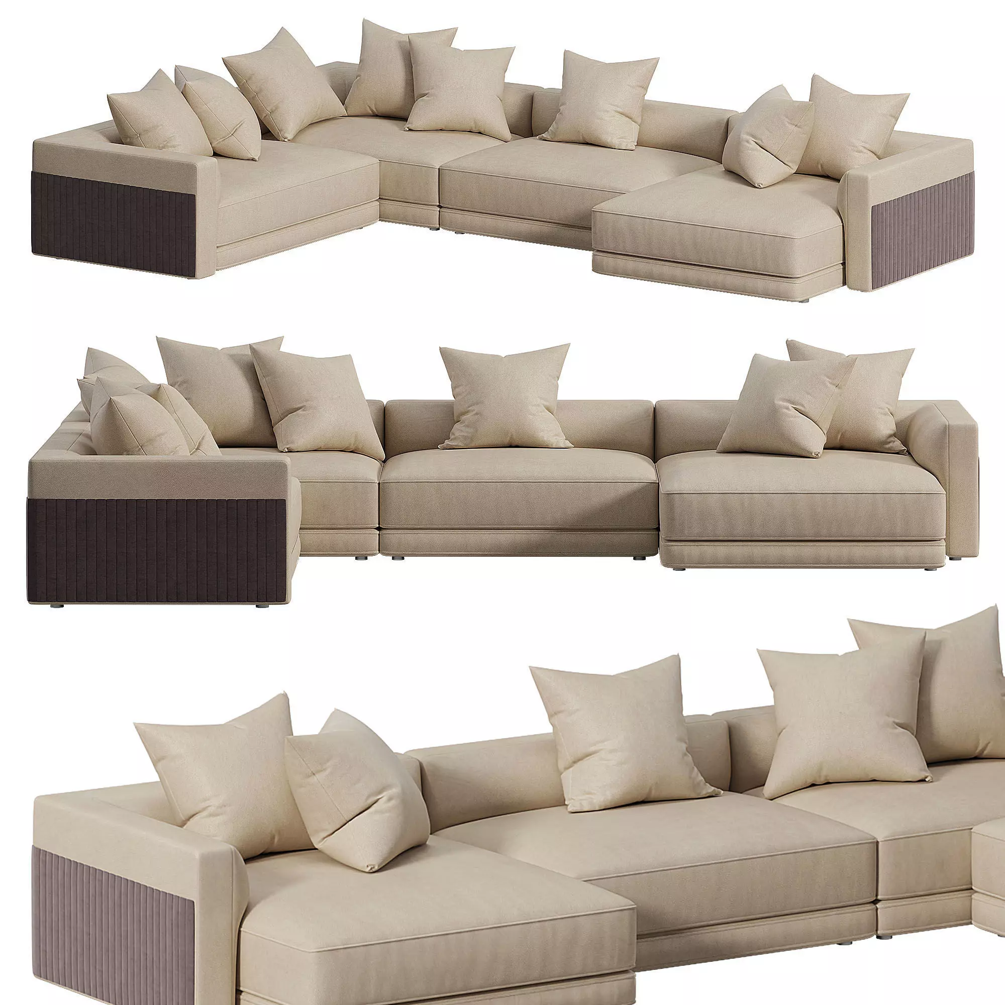  MILLER Sofa By Visionnaire 3D model_0