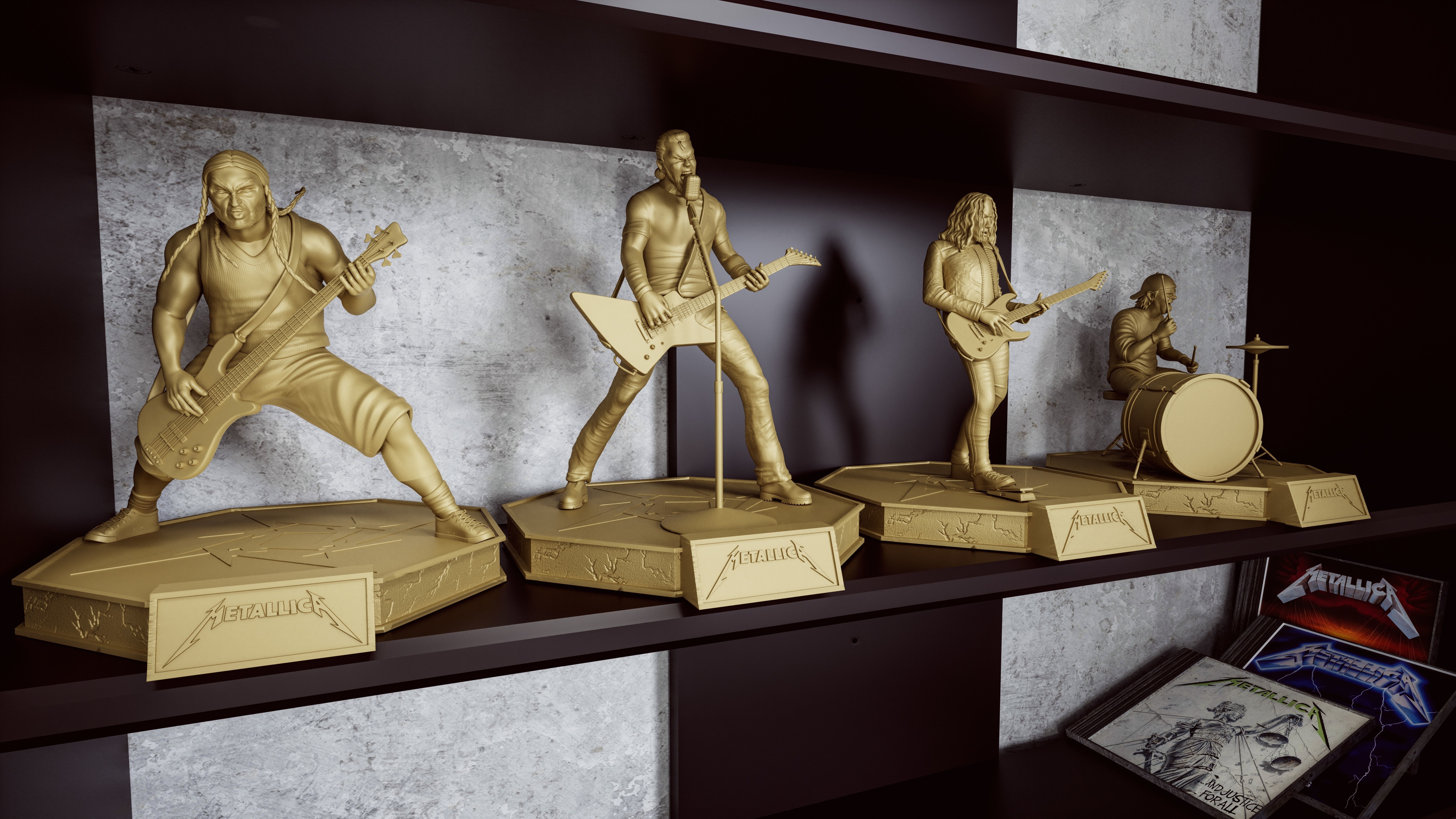 METALLICA - JAMES HETFIELD 3D print model_2