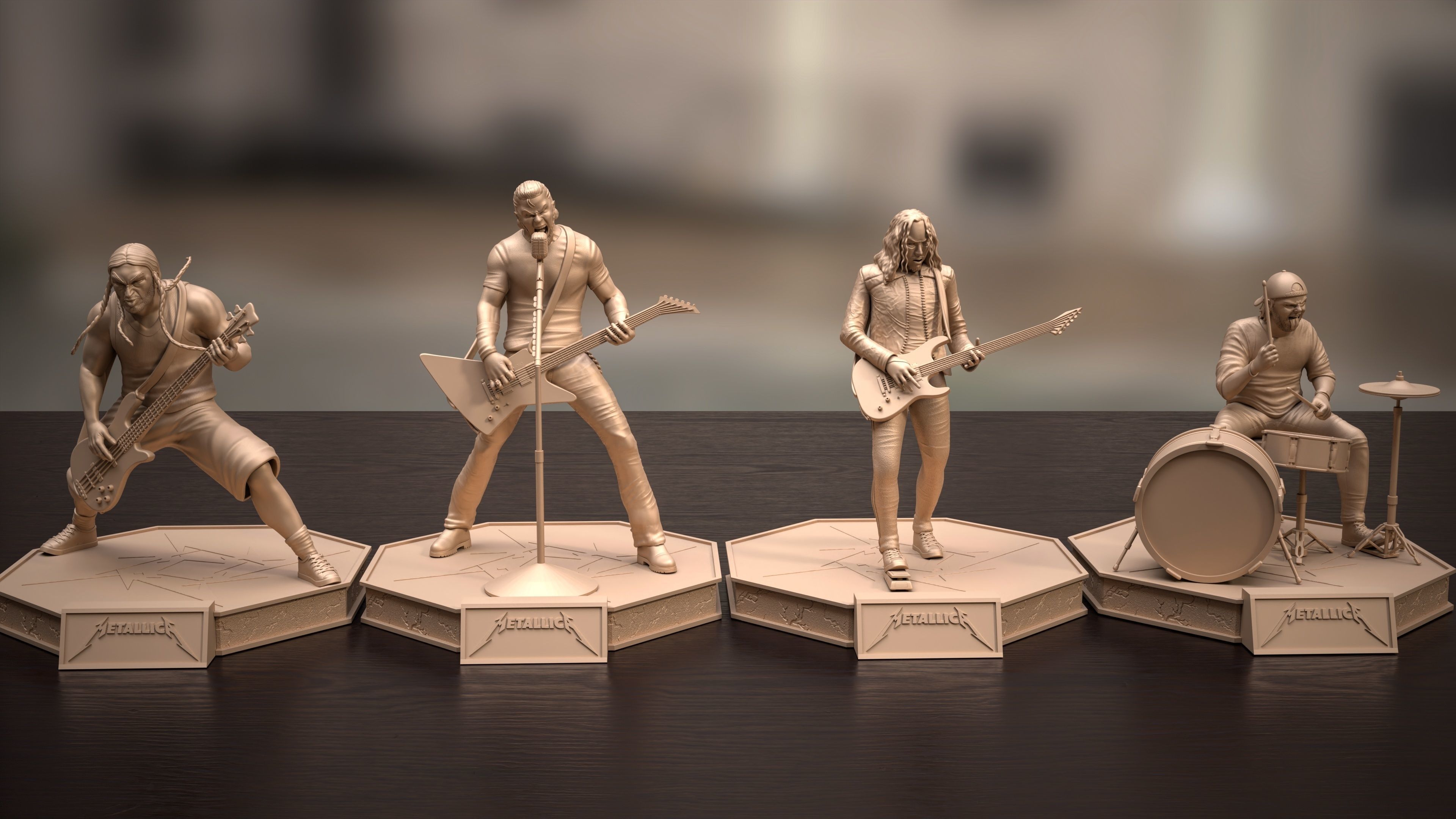 METALLICA - JAMES HETFIELD 3D print model_10