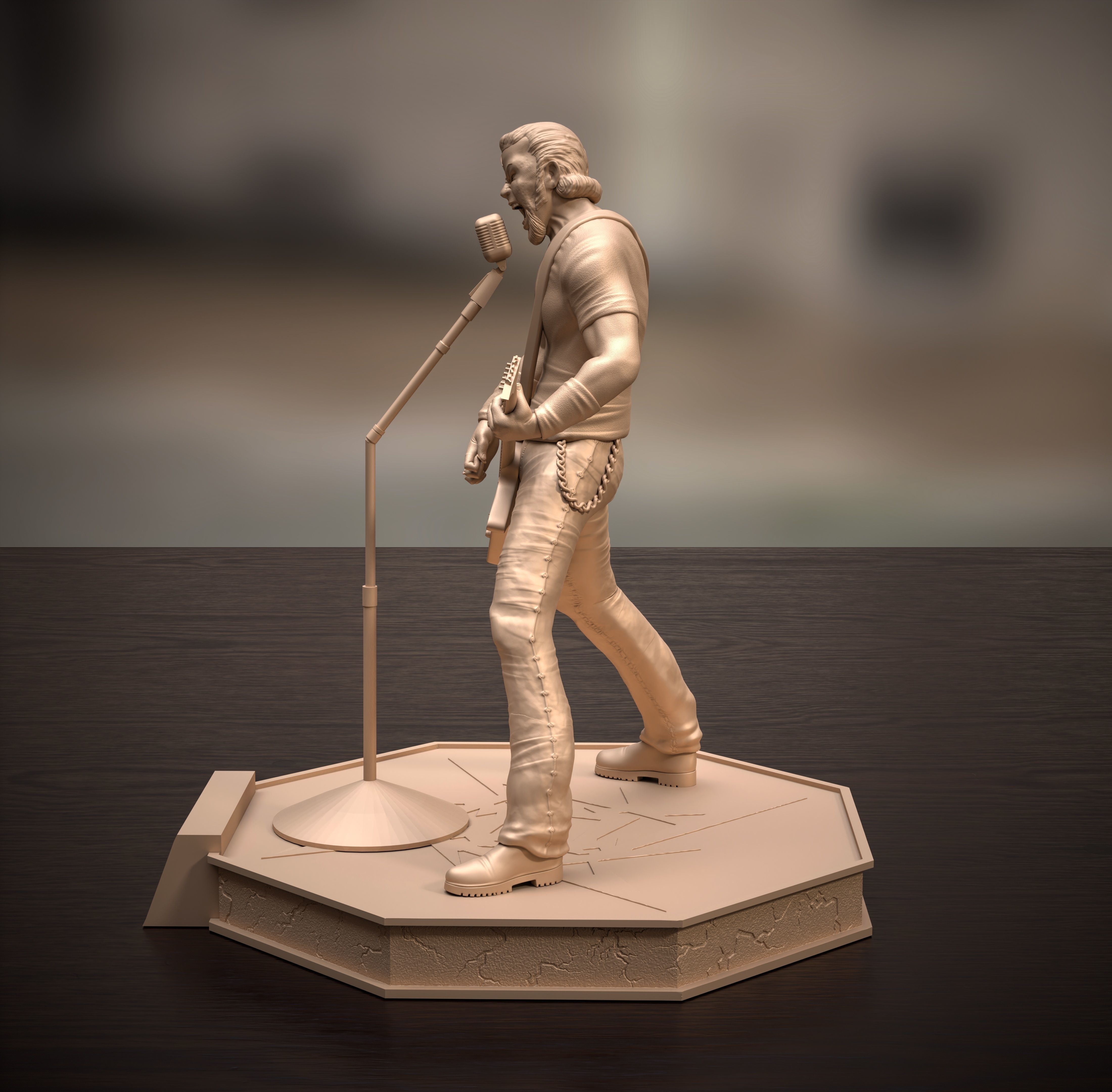 METALLICA - JAMES HETFIELD 3D print model_8