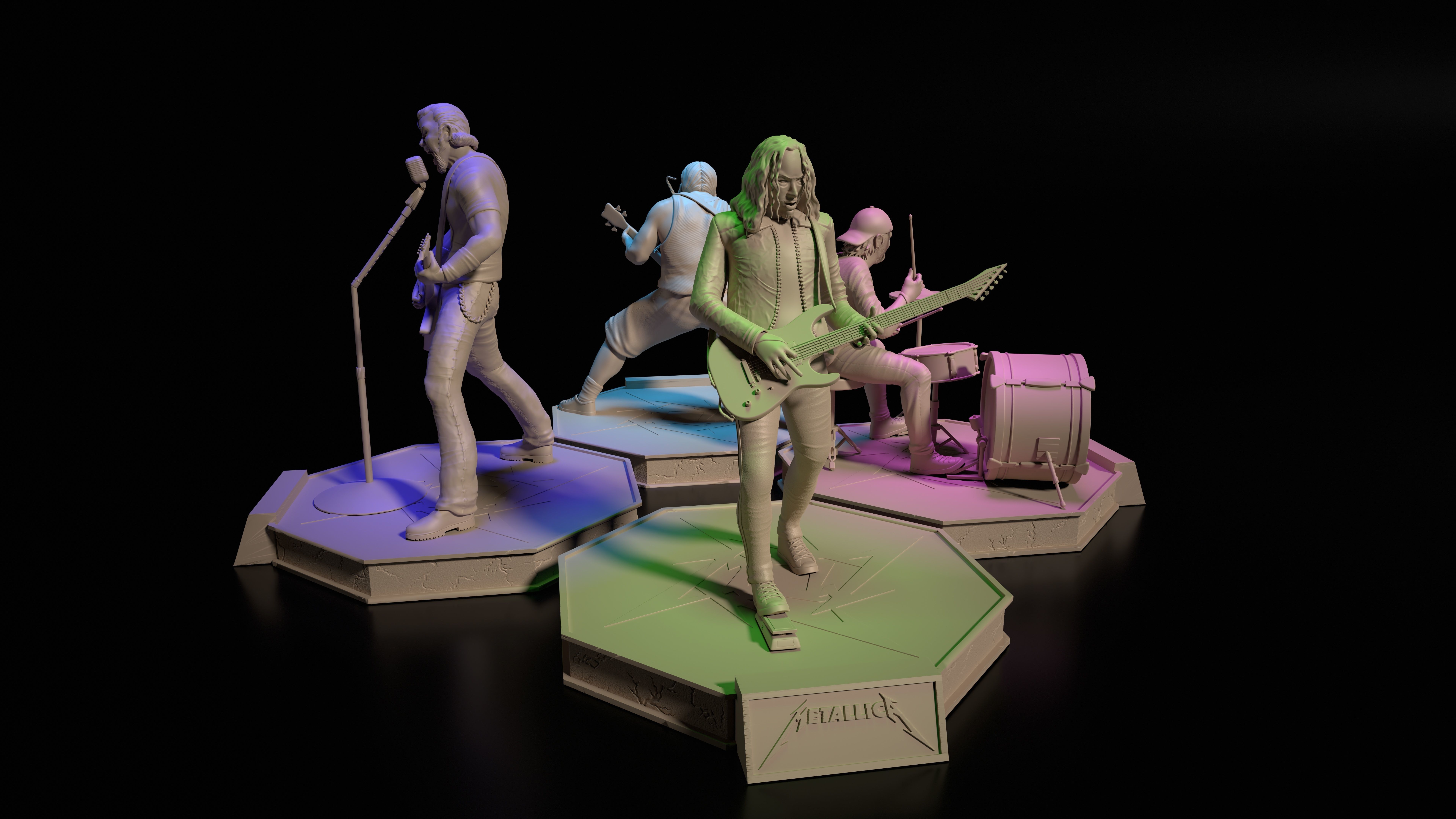 METALLICA - KIRK HAMMETT 3D print model_11