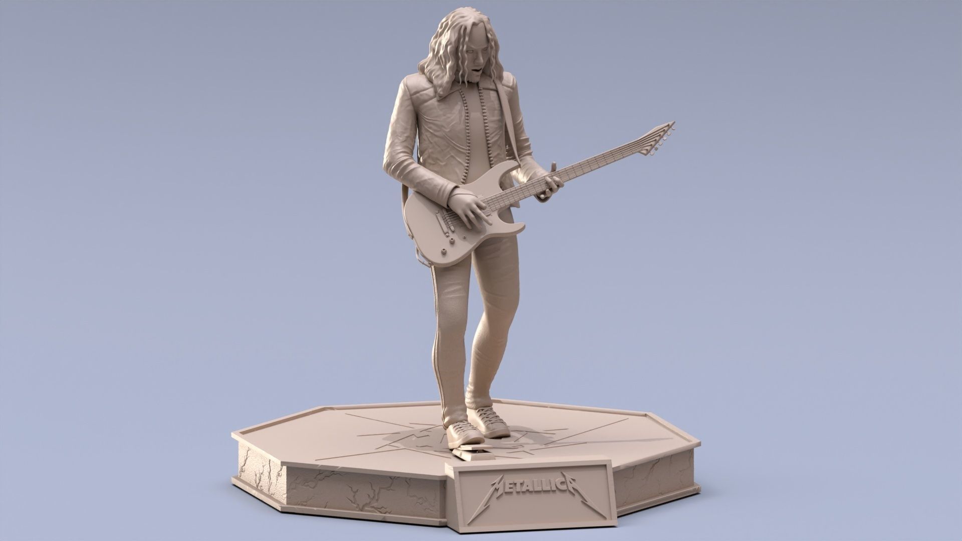 METALLICA - KIRK HAMMETT 3D print model_12