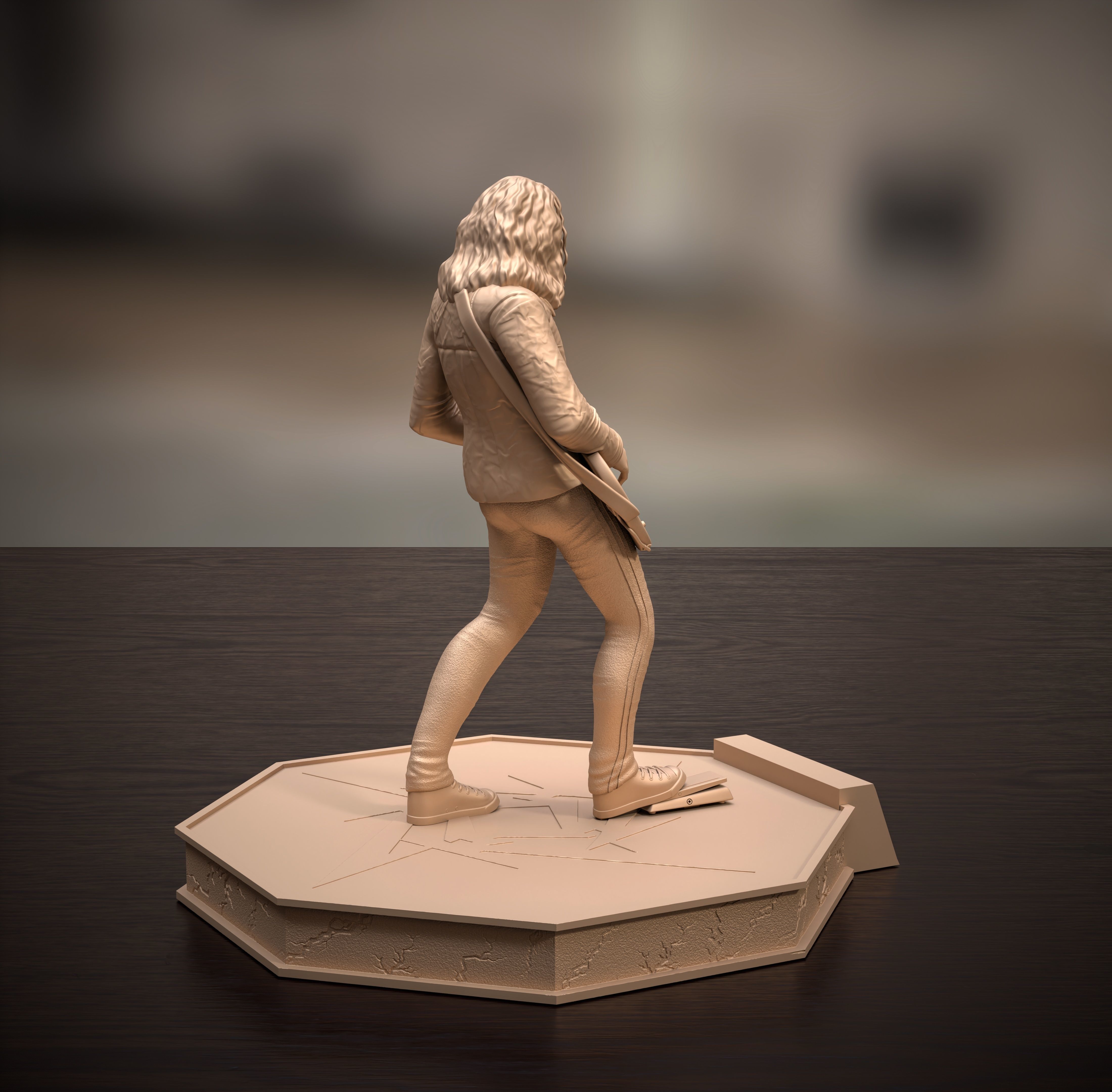 METALLICA - KIRK HAMMETT 3D print model_9