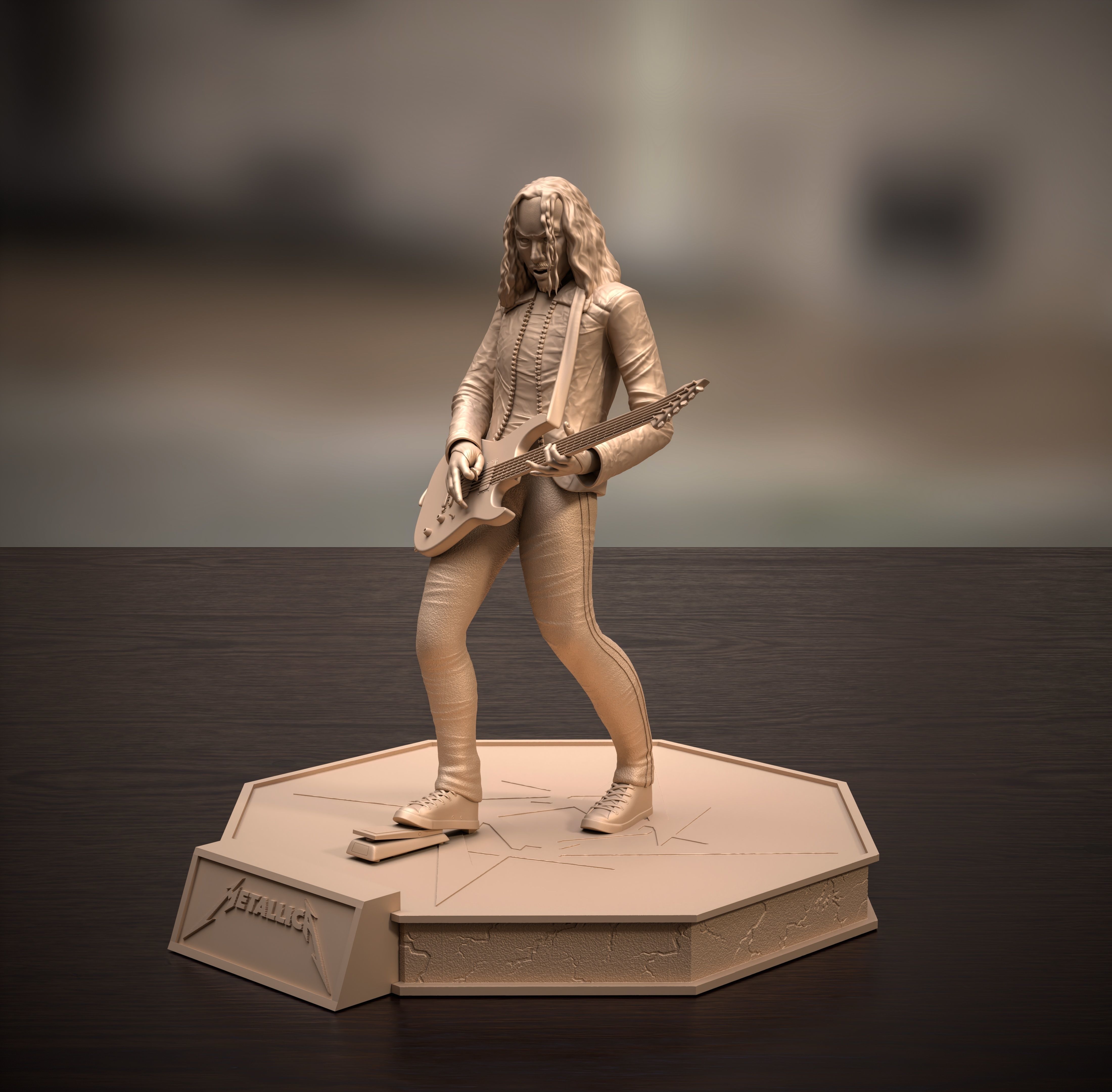 METALLICA - KIRK HAMMETT 3D print model_5