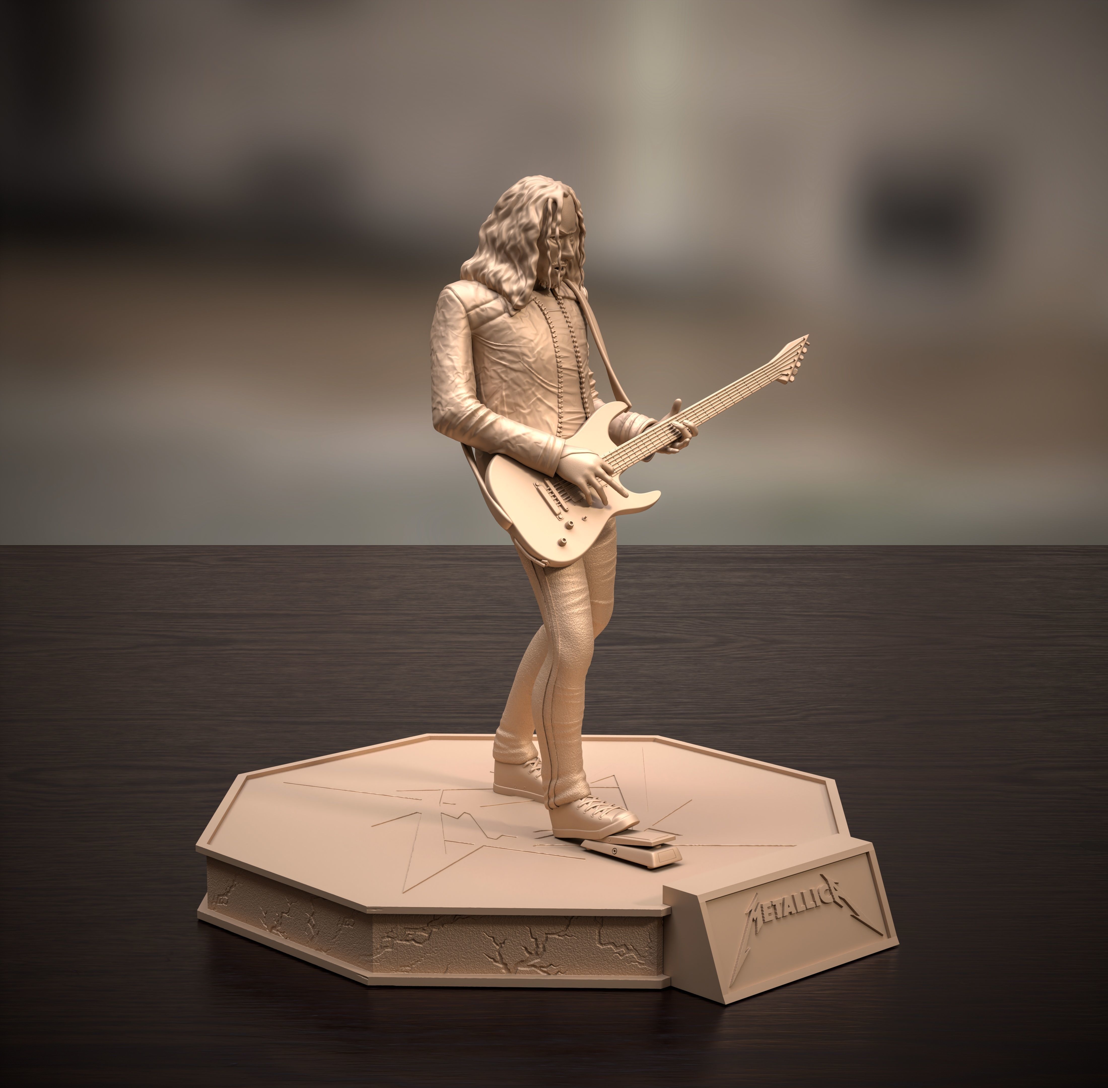 METALLICA - KIRK HAMMETT 3D print model_7