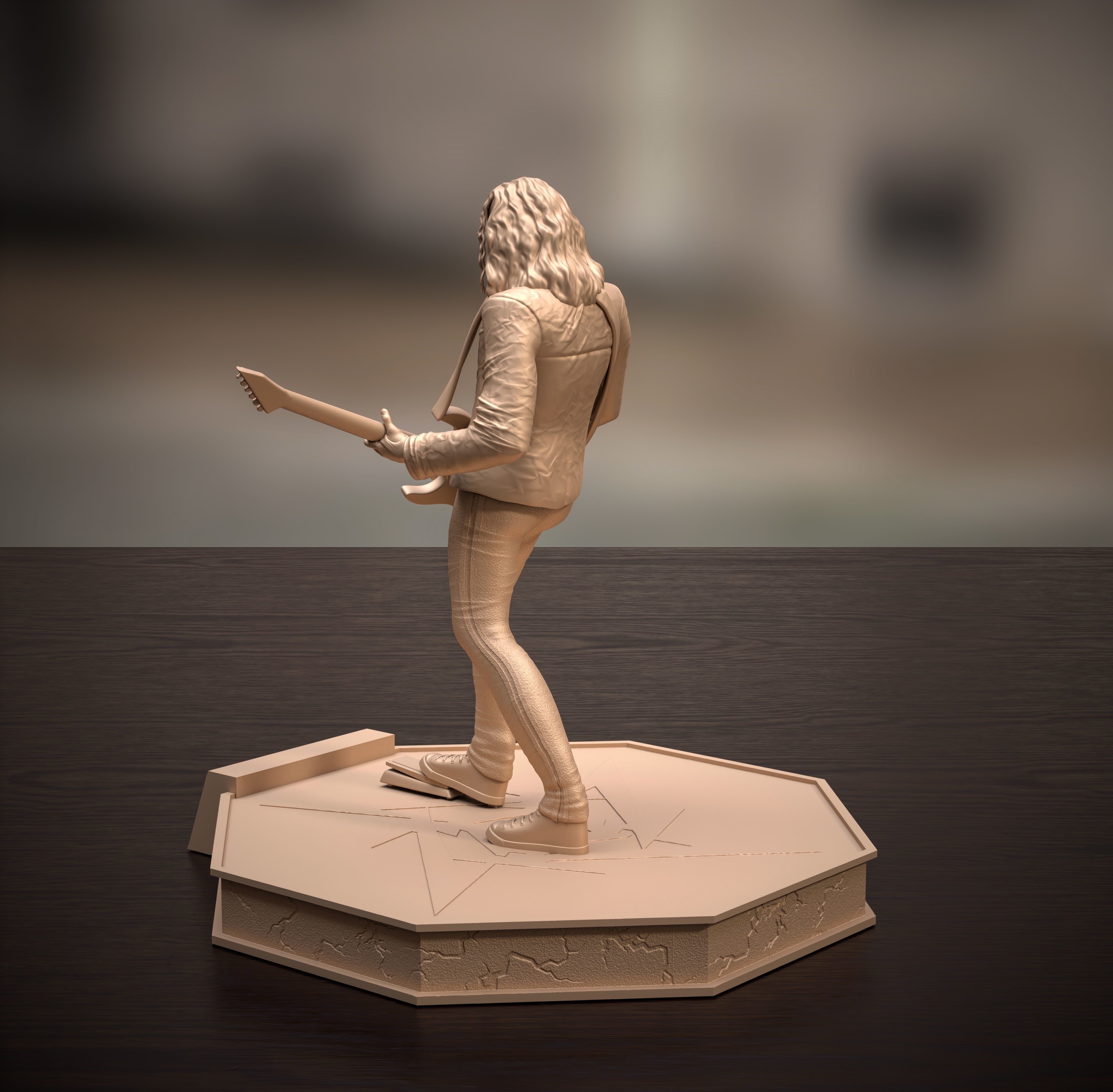 METALLICA - KIRK HAMMETT 3D print model_4