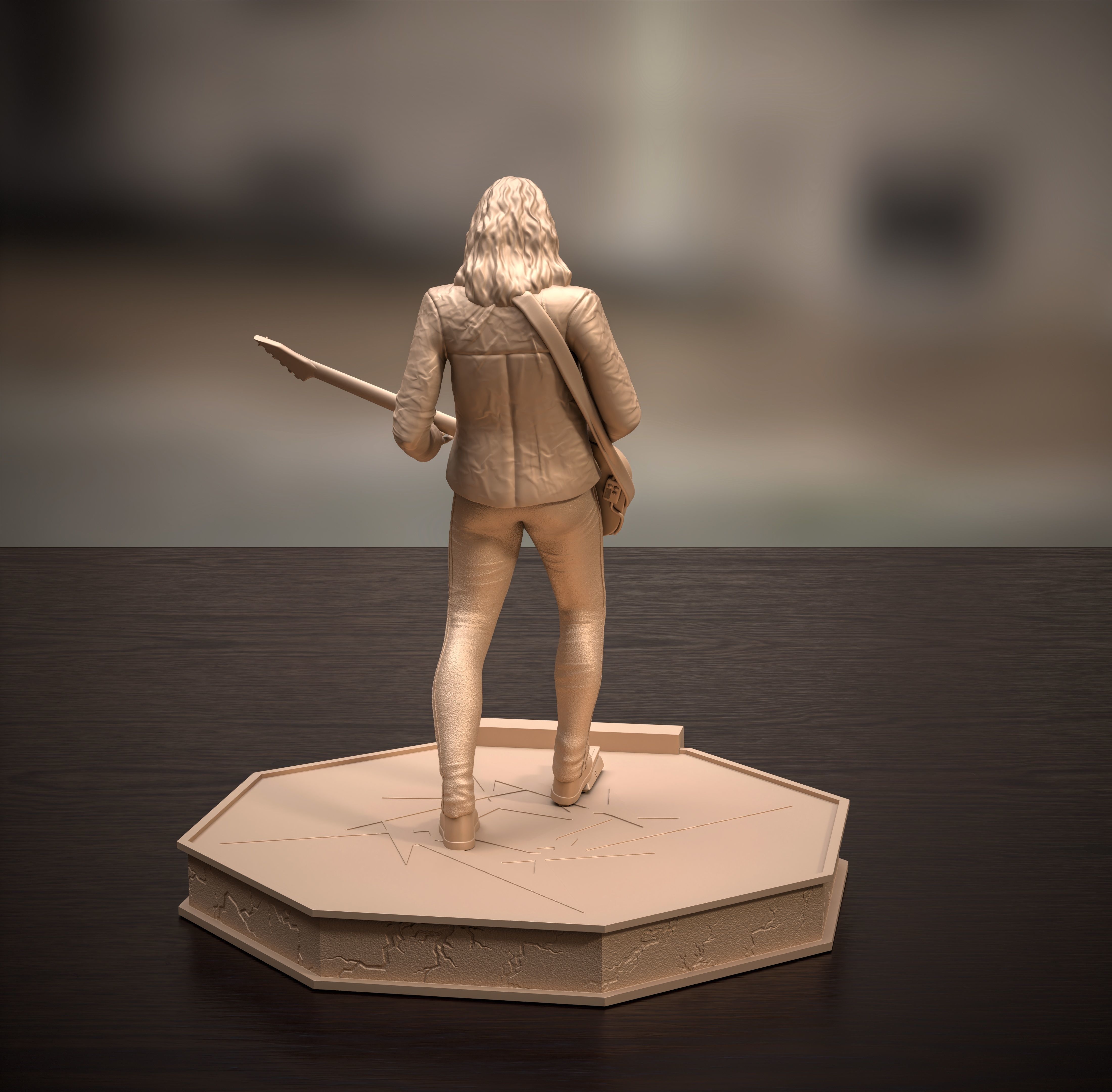 METALLICA - KIRK HAMMETT 3D print model_3