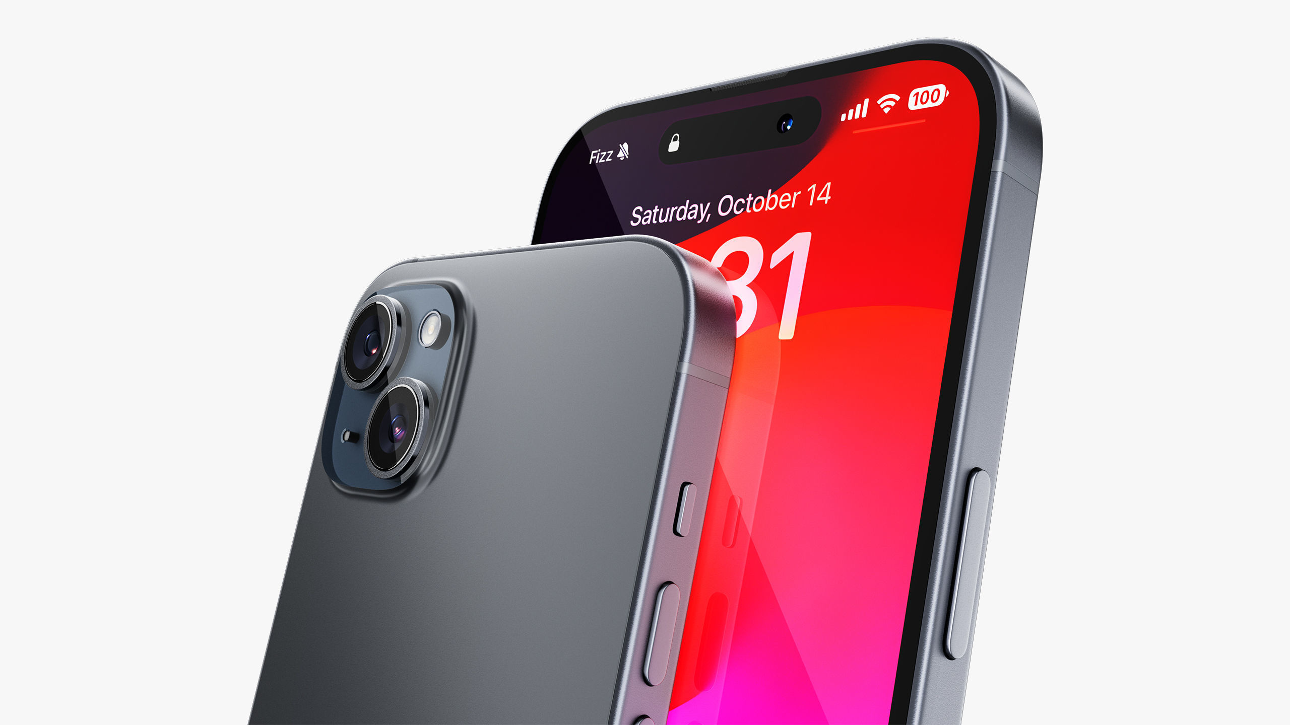 Apple iPhone 15 Plus Black 3D model_14